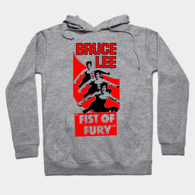 Fist Of Fury Hoodie by TEEVEETEES